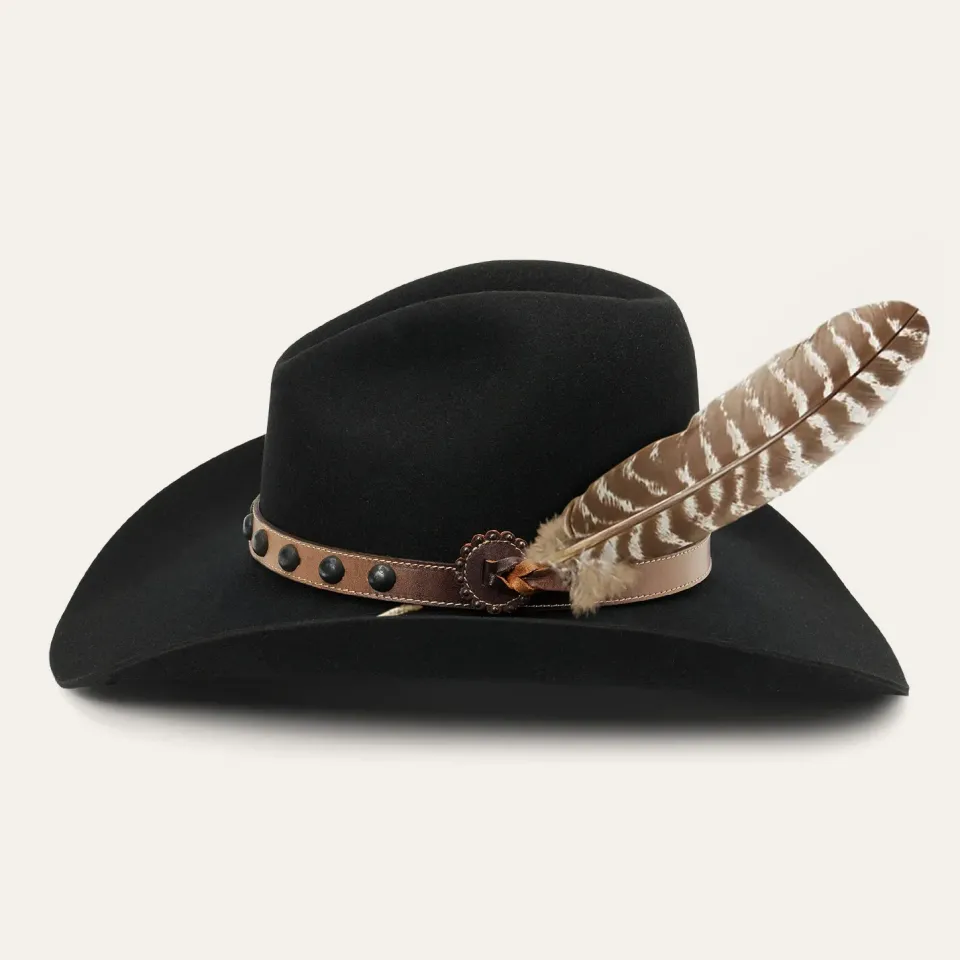New Stetson Broken Bow 4X Cowboy Hat Black