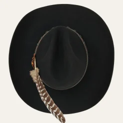 New Stetson Broken Bow 4X Cowboy Hat Black