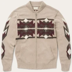 Discount Stetson Gray Aztec Cardigan Brown