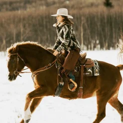 Hot Stetson Southwestern Blanket Jacket Brown