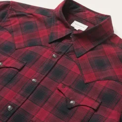Best Stetson Brushed Twill Plaid Shirt Black