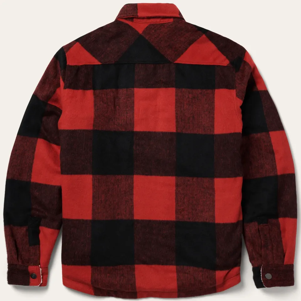 New Stetson Buffalo Plaid Western Coat Red
