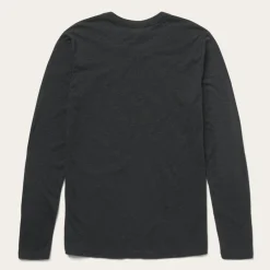 Outlet Stetson Cactus And Sunset Graphic Tee Black