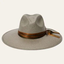 Online Stetson Caelus Straw Fedora Seafoam