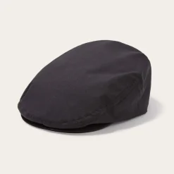 Clearance Stetson Cambridge All-Weather Ivy Cap Black