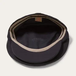 Clearance Stetson Cambridge All-Weather Ivy Cap Black