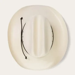 Sale Stetson Carson 10X Straw Cowboy Hat Natural