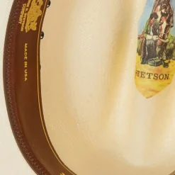 Sale Stetson Carson 10X Straw Cowboy Hat Natural