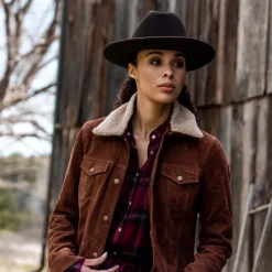 New Stetson Classic Bomber Jacket Brown