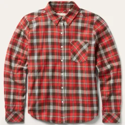 Stetson Classic Western Flannel Shirt in Red