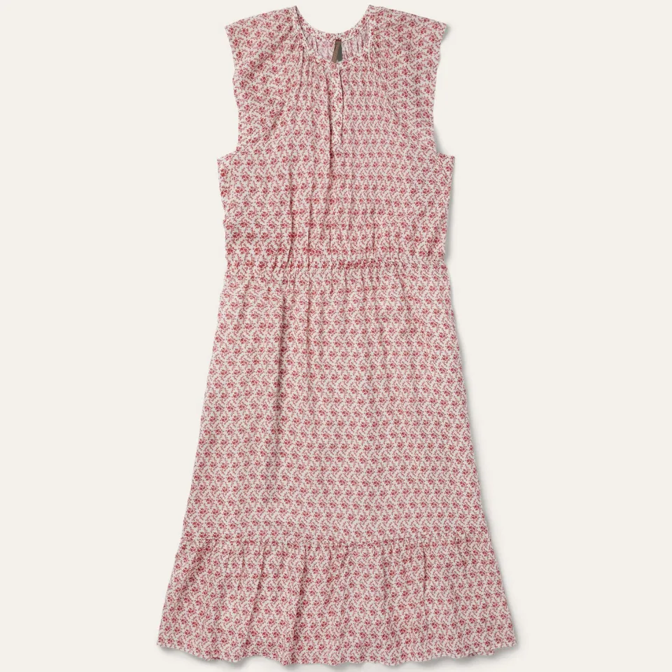 Outlet Stetson Cottage Floral Dress Red