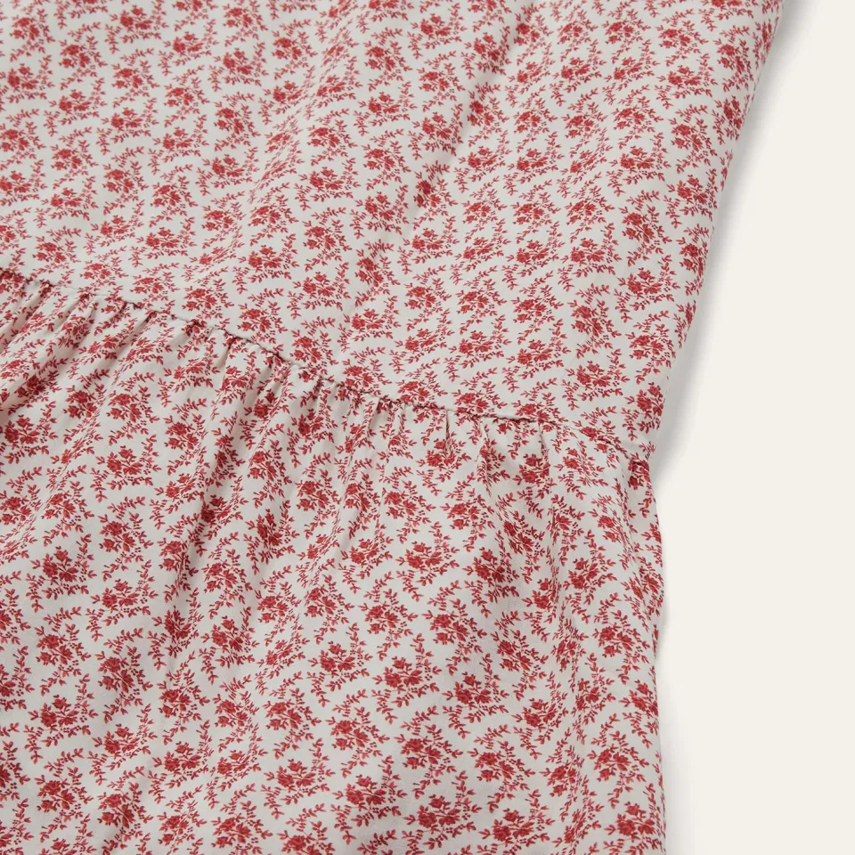 Outlet Stetson Cottage Floral Dress Red