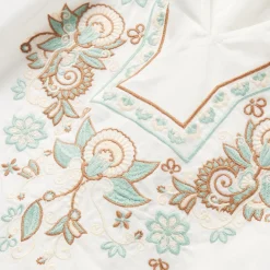 Stetson Cotton Voile Peasant Blouse White