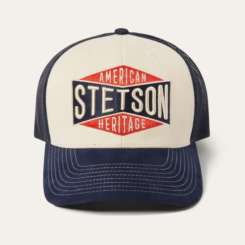 Discount Stetson American Heritage Trucker Cap Cream