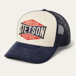 Discount Stetson American Heritage Trucker Cap Cream