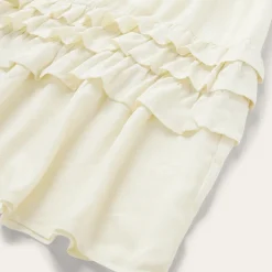Outlet Stetson Cream Herringbone Dress White