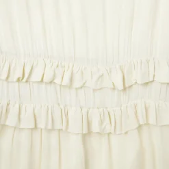 Outlet Stetson Cream Herringbone Dress White