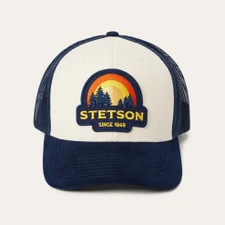 Outlet Stetson Sunset Trucker Cap Cream