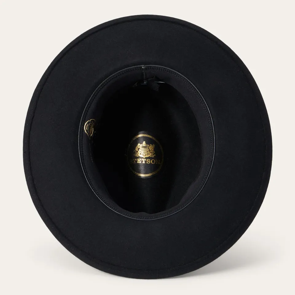 Outlet Stetson Crossover Fedora Black