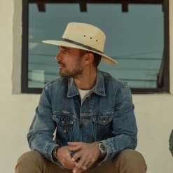Online Stetson Cumberland Straw Hat Toasted