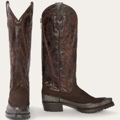 Best Stetson Dakota Suede  Teju Cowboy Boot Brown