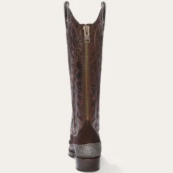 Best Stetson Dakota Suede Teju Cowboy Boot Brown