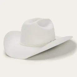 Sale Stetson Deadwood 4X Cowboy Hat White