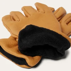 Online Stetson Deerskin Roper Glove - Lined Saddle Tan