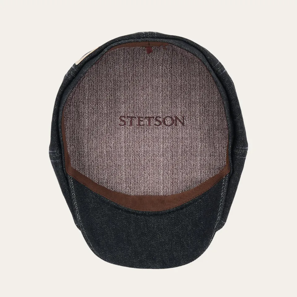 Best Stetson Denim Hatteras Cap Black Denim