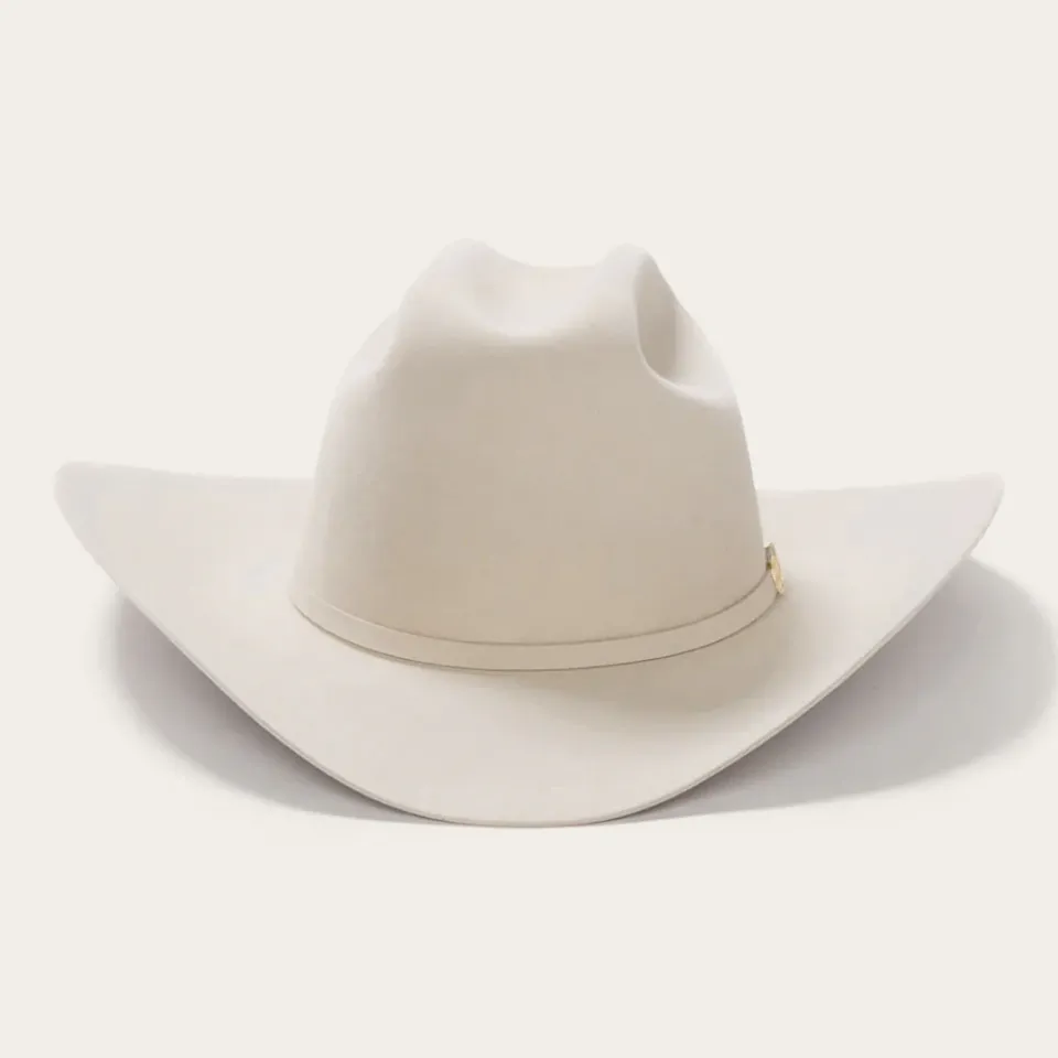 Hot Stetson Diamante Premier Cowboy Hat Silverbelly