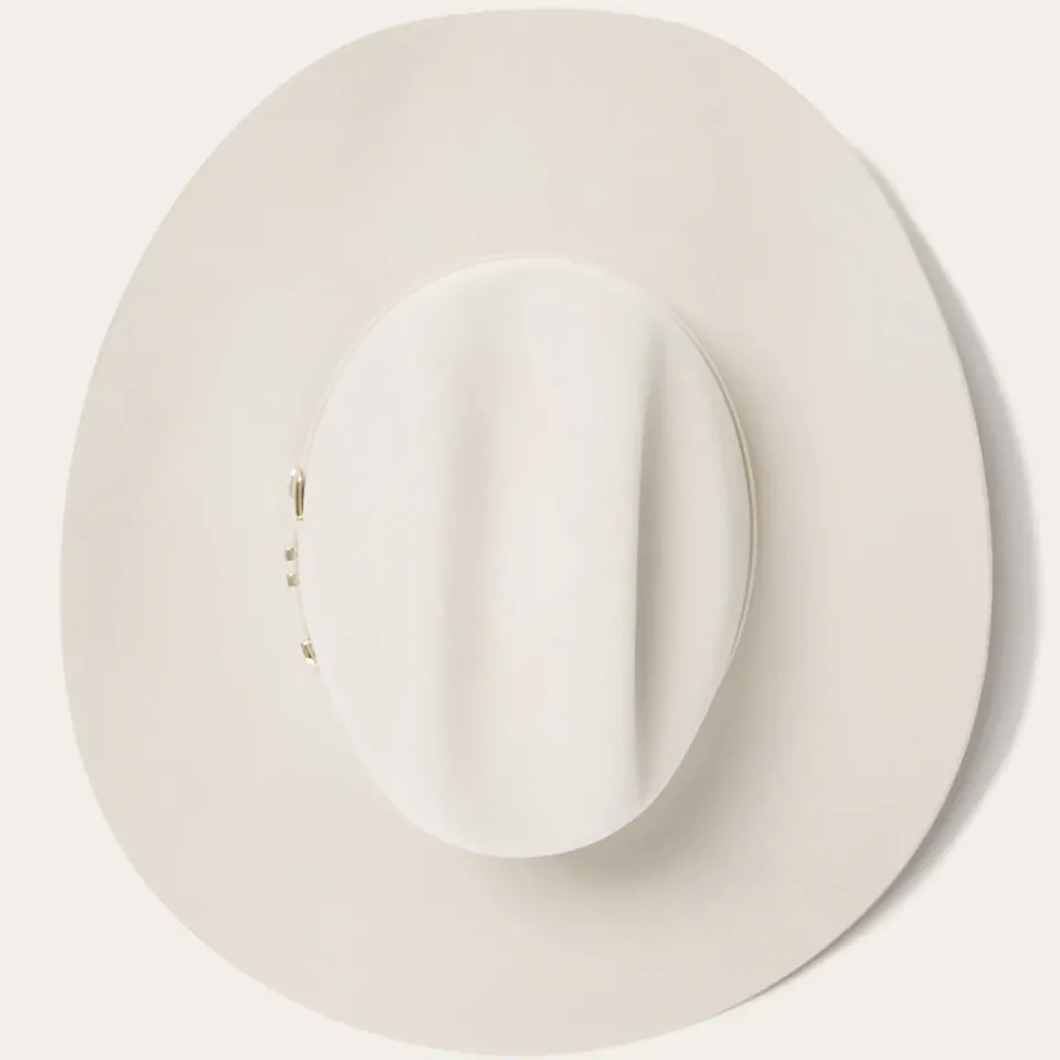 Hot Stetson Diamante Premier Cowboy Hat Silverbelly