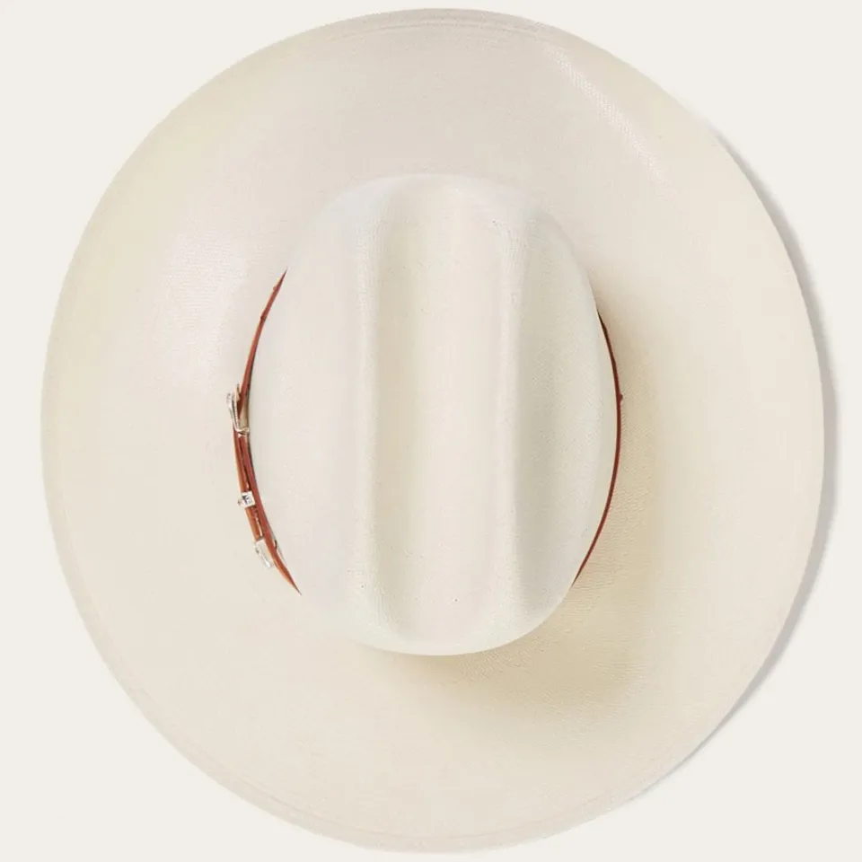 Clearance Stetson El Noble 500X Straw Cowboy Hat Natural