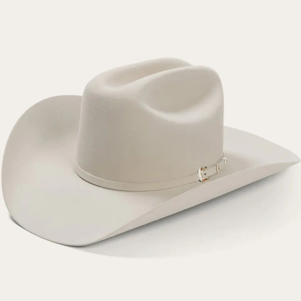 Stetson El Patron 75 Premier 30X Cowboy Hat Silverbelly