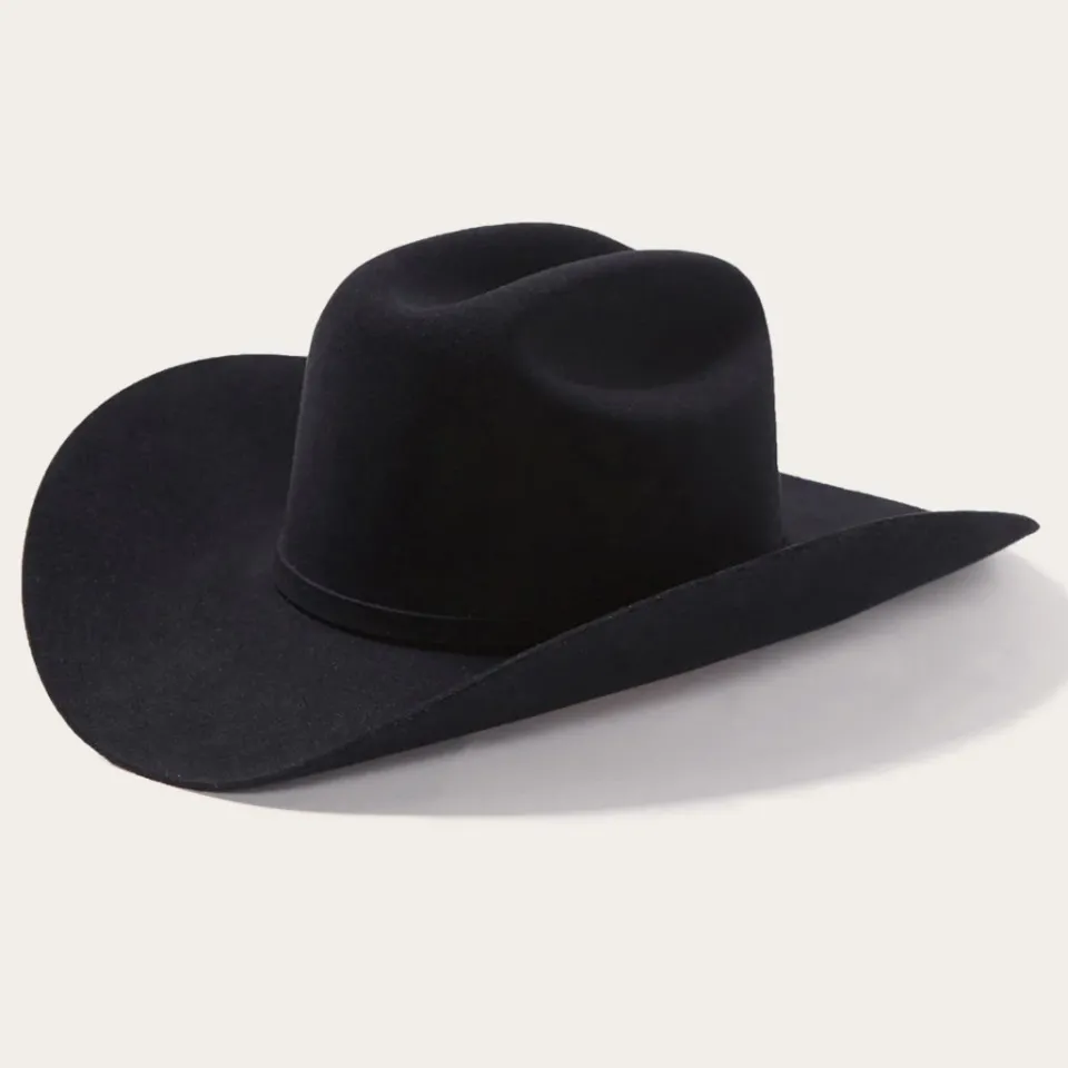 Stetson El Patron 48 Premier 30X Cowboy Hat Black