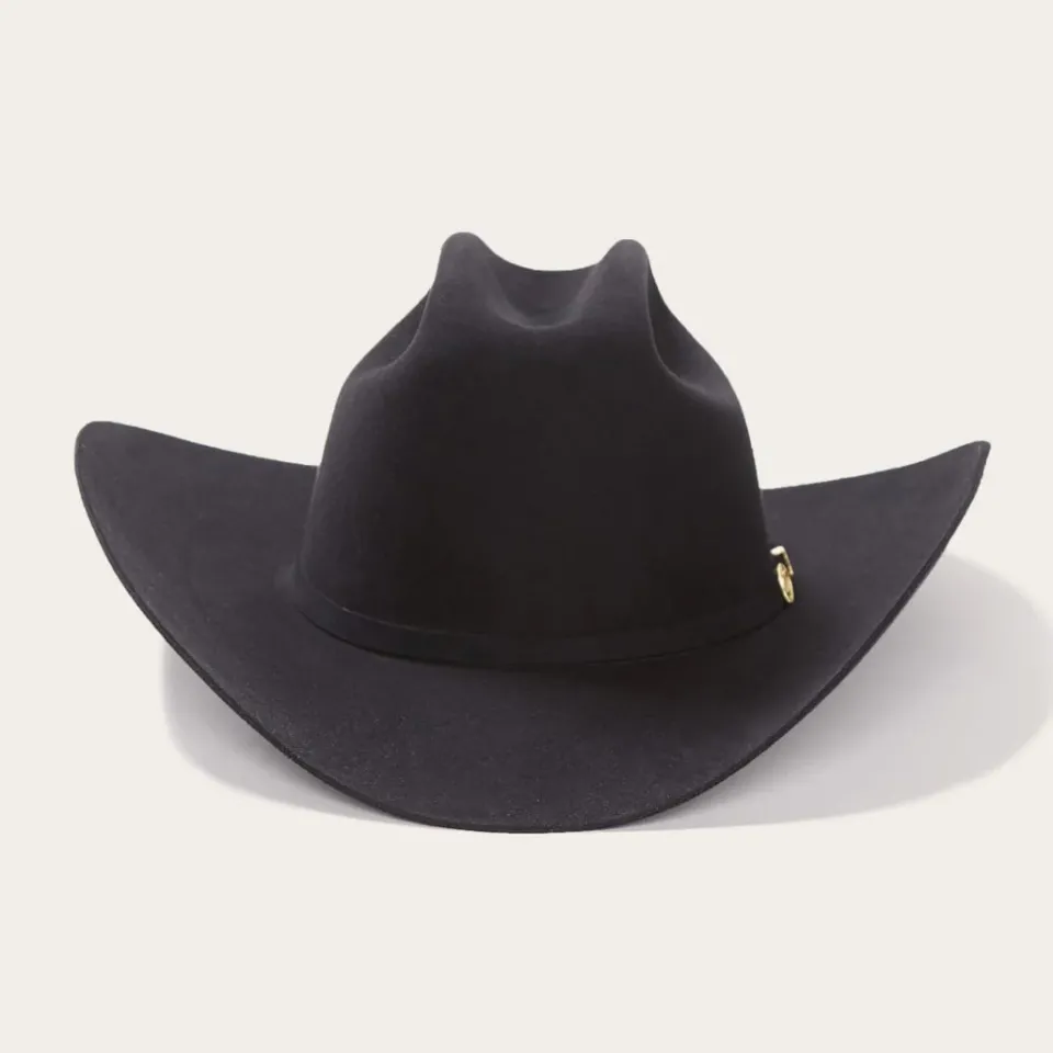 Hot Stetson El Presidente 100X Premier Cowboy Hat Black