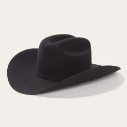 Hot Stetson El Presidente 100X Premier Cowboy Hat Black