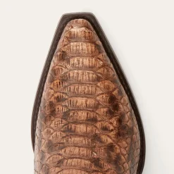 Sale Stetson Ember Python Snip Toe Boot Red