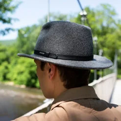 Discount Stetson Explorer Outdoor Hat Grey Mix