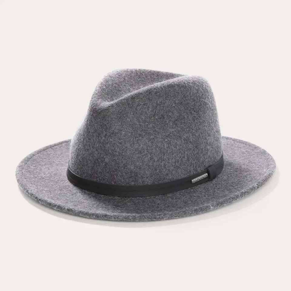 Online Stetson Explorer Outdoor Hat Grey Mix