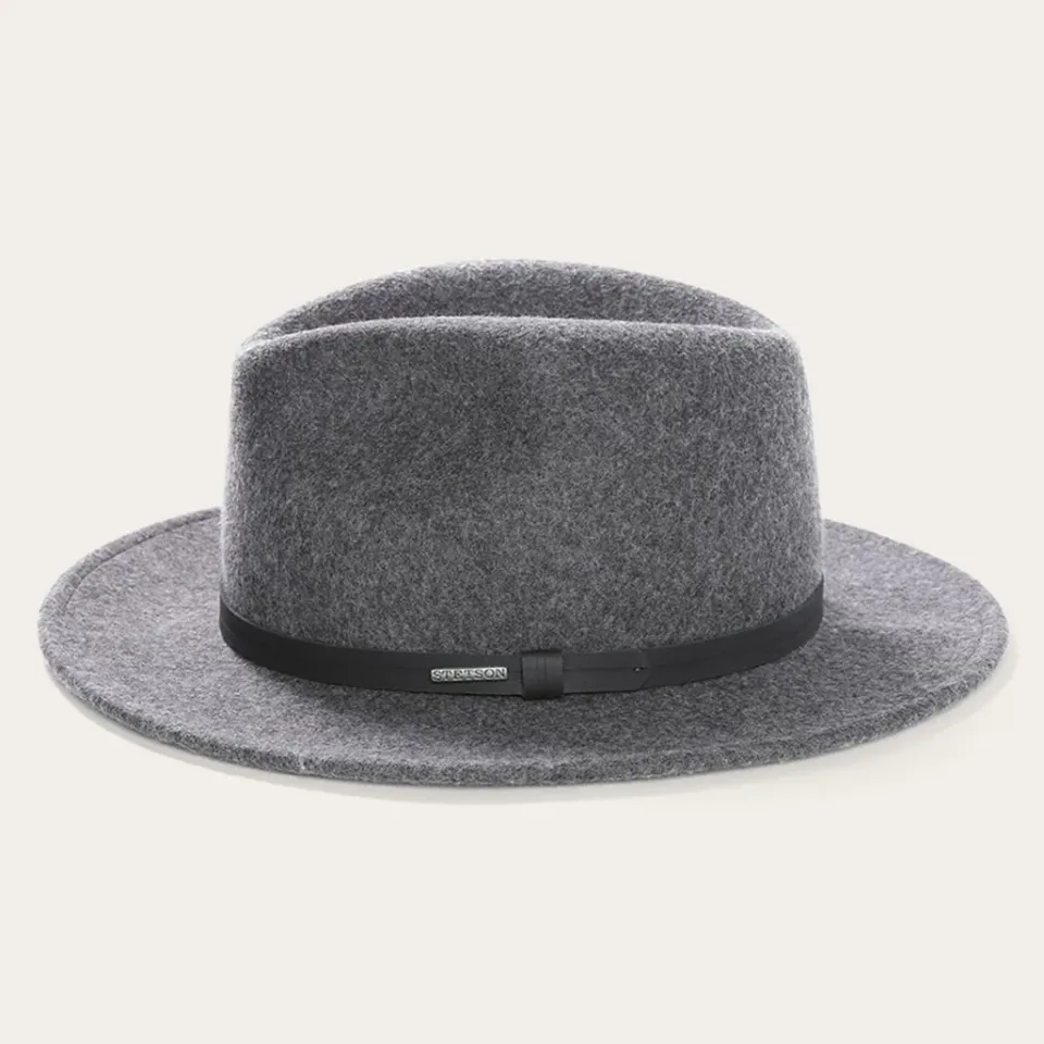 Online Stetson Explorer Outdoor Hat Grey Mix