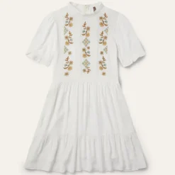 Online Stetson Flat Weave Dress White
