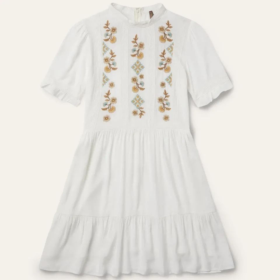 Online Stetson Flat Weave Dress White