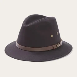 Hot Stetson Gable All-Weather Safari Hat Black
