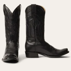 Outlet Stetson Garrett Boots Black