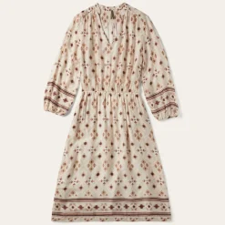 Discount Stetson Gaucho Herringbone Dress White