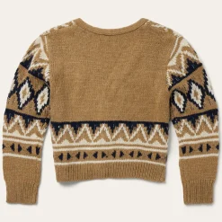 Hot Stetson Gold Aztec Cardigan Yellow