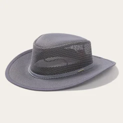 Online Stetson Grand Canyon Mesh Safari Hat Charcoal