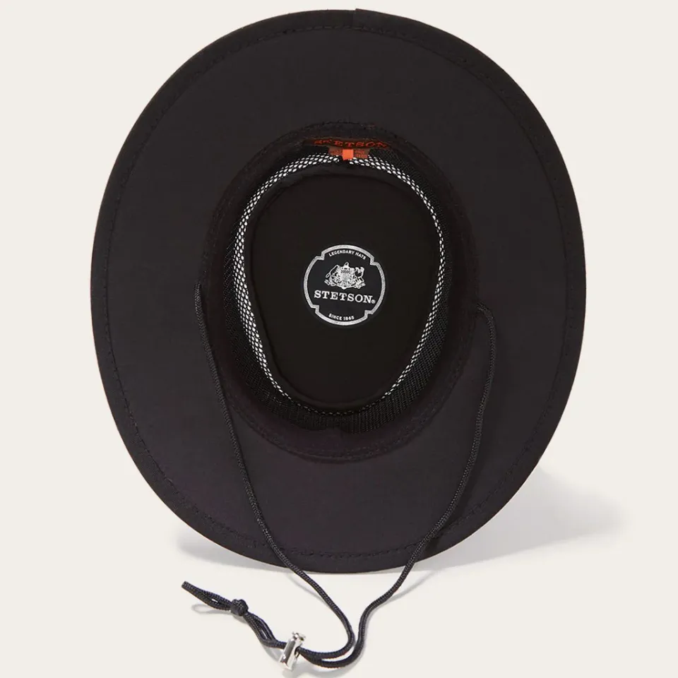 Clearance Stetson Grand Canyon Mesh Safari Hat Black