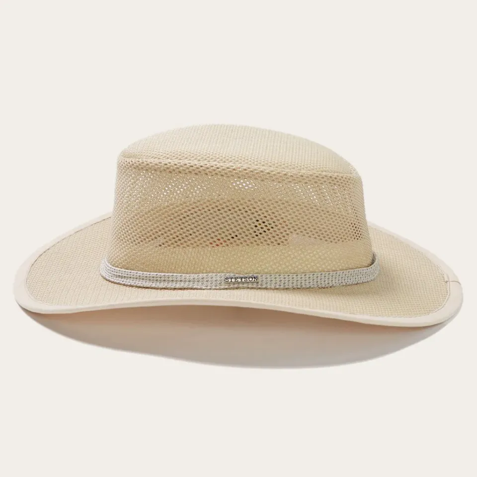 Clearance Stetson Grand Canyon Mesh Safari Hat Natural