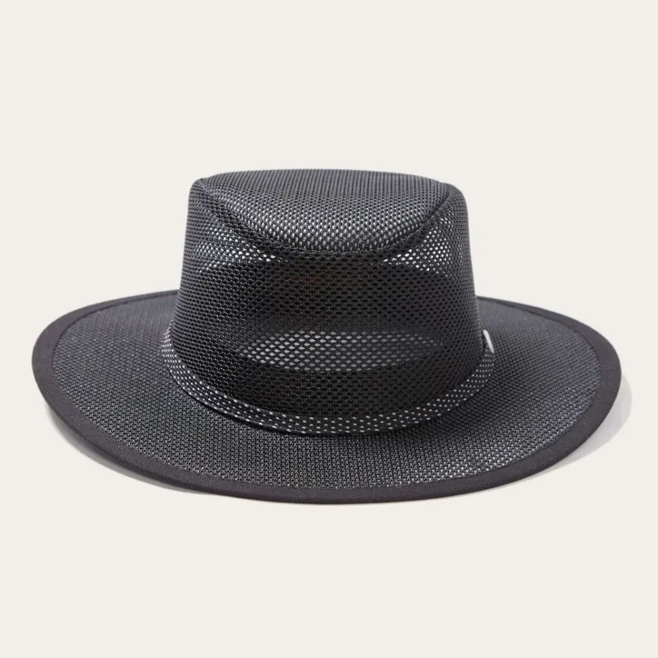 Clearance Stetson Grand Canyon Mesh Safari Hat Black